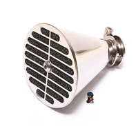 MLM bing velocity stack air filter - POLISHED stainless steel