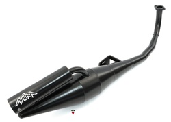 derbi motion left H95 side bleed pipe