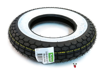 mitas B13 WHITE WALL scooter tire - 3.50-8