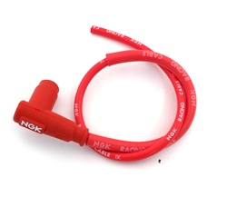 NGK red spark plug wire CR5