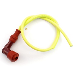 NGK LY11 yellow 23" silicone spark plug wire with boot