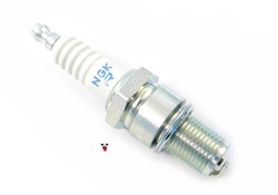 NGK spark plugs resistor type - BR10ES - long thread
