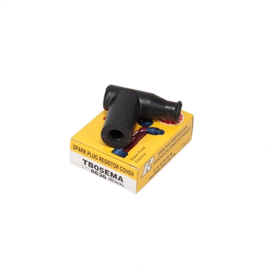 NGK black spark plug boot - rubber version - TB05EMA