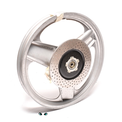 NOS grimeca 16" 3 star DISC wheel -  silver