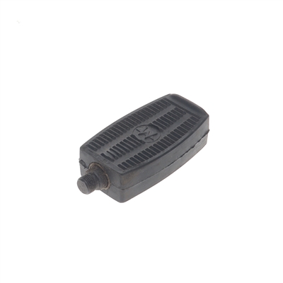 NOS motobecane black plastic pedal - LEFT