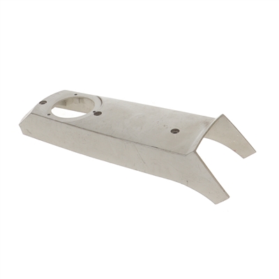 NOS piaggio SI plastic horn cast / wire cover - GREY