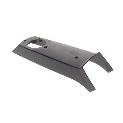 NOS piaggio SI plastic horn cast / wire cover - BLACK