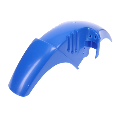 vintage POLISPORT plastic GP fender - BLUE