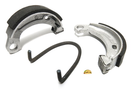 original OEM tomos brake pads - 90mm x 18mm