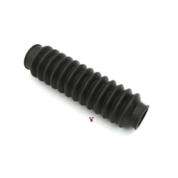 original OEM tomos rubber fork boot - blk - 175mm
