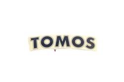 tomos OEM silver and blue decal - large