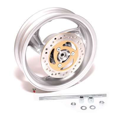 complete tomos OEM arrow 12" front mag wheel
