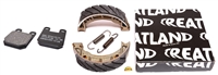 treatland's SUPER HIGH QUALITY brake shoe PARTY - tomos revival / streetmate