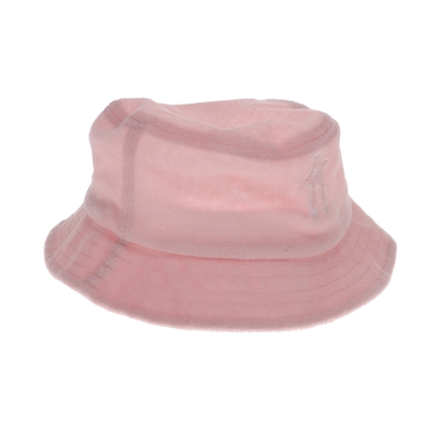 extremely rare and based PINK terrycloth bucket hat