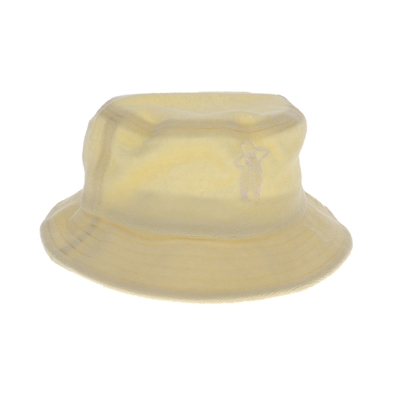 extremely rare and based YELLOW terrycloth bucket hat
