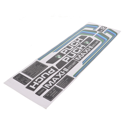 puch MAXI II auto shift sticker set