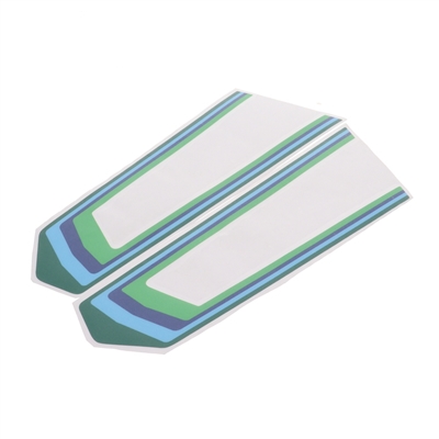 puch magnum MKII / magnum 2 blue n green SIDE COVER decals