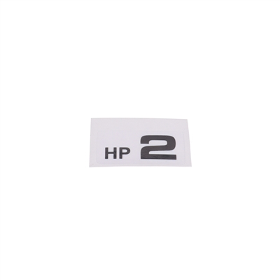 puch 2 HP sticker - black text NO BORDER