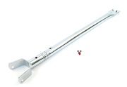 tun® peugeot 103 reinforced chrome crossbar - straight