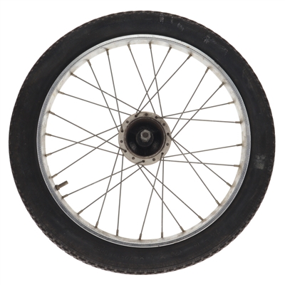 USED 16" batavus spoke wheel - FRONT - 70mm drum