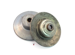 USED derbi rear pulley for piston port and pyramid reed