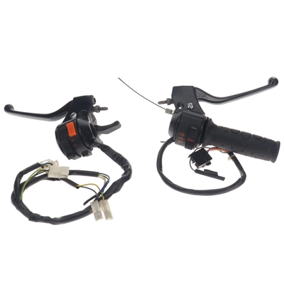 USED complete derbi REVOLUTION control set with wiring harnesses