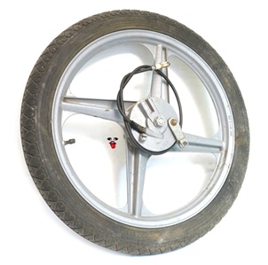 USED vespa piaggio 17" front mag 4 star swooshy wheel