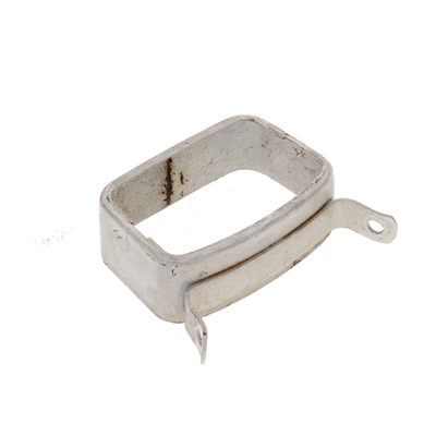 motobecane transval speedometer cover and mount in white - 53410