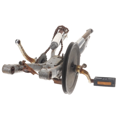 USED peugeot 103 swingarm / subframe - COMPLETE