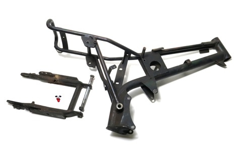 USED puch magnum X frame + swingarm