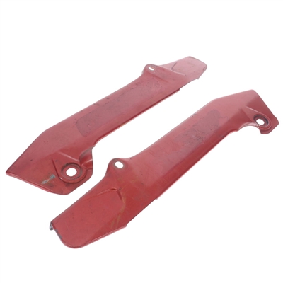 USED garelli rally sport rear sidecover SET - RED