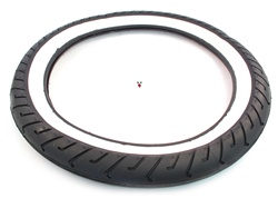 sava MC2 old school WHITE WALL moped tire - 2.50-16