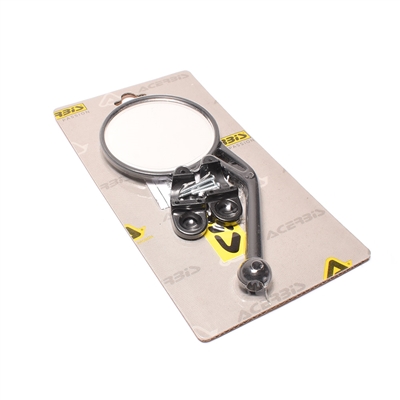 ACERBIS dual sport mirror - black - LEFT