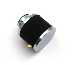 35mm foam chrome top air filter PHVA