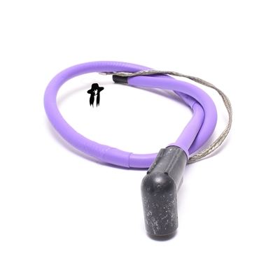 ATOMIC ignition wire & boot SHIELDED - PURPLE - 1 foot