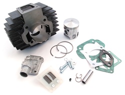 benelli G2 moto guzzi robin malossi 70cc 44.5mm reed valve cylinder kit
