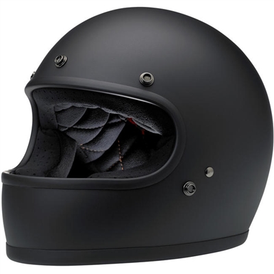 biltwell GRINGO helmet - FLAT black