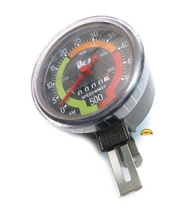 black plastic SPEEDOMAT 50kmh speedometer