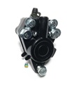 BLACK front disc brake caliper - offset mount