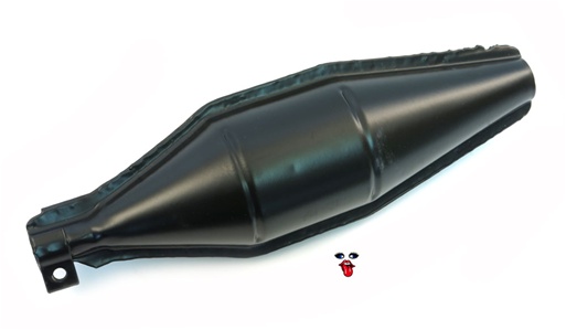 black silencer baffle - 14mm