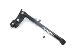 buzzetti black side stand - right side - round swingarm