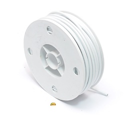5mm white cable housing