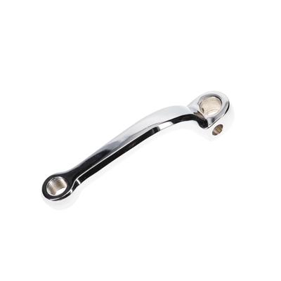 moped chrome pedal arm - right