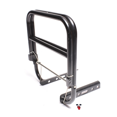 vespa piaggio CIAO rear SPRINGER 12 pack rack - BLACK - INVERTED