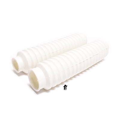 gilera citta rubber fork dust cover - WHITE