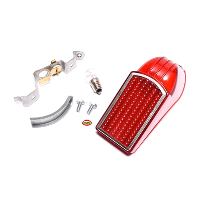 complete solex taillight - Krome bezel