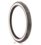 continental white wall tire - 2.00-19