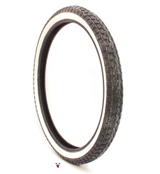 continental white wall tire - 2.50-19