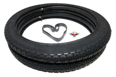 DEMM smily / scout tire partee pack in 2.25-16