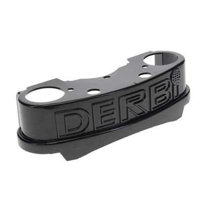 NOS derbi DS50 fork lower triple cover - BLACK